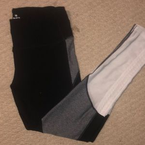 fell length multi-colored leggings